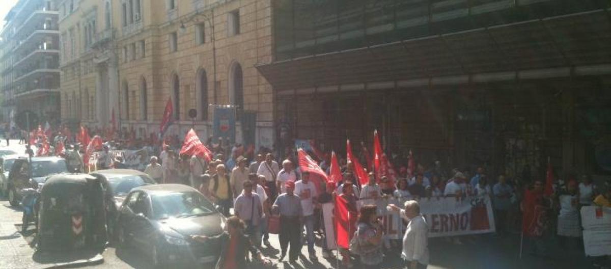 corteo Cgil