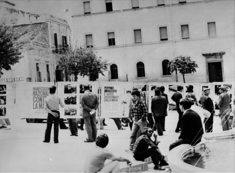 mostra organizzata da Peppino Mafia e territorio